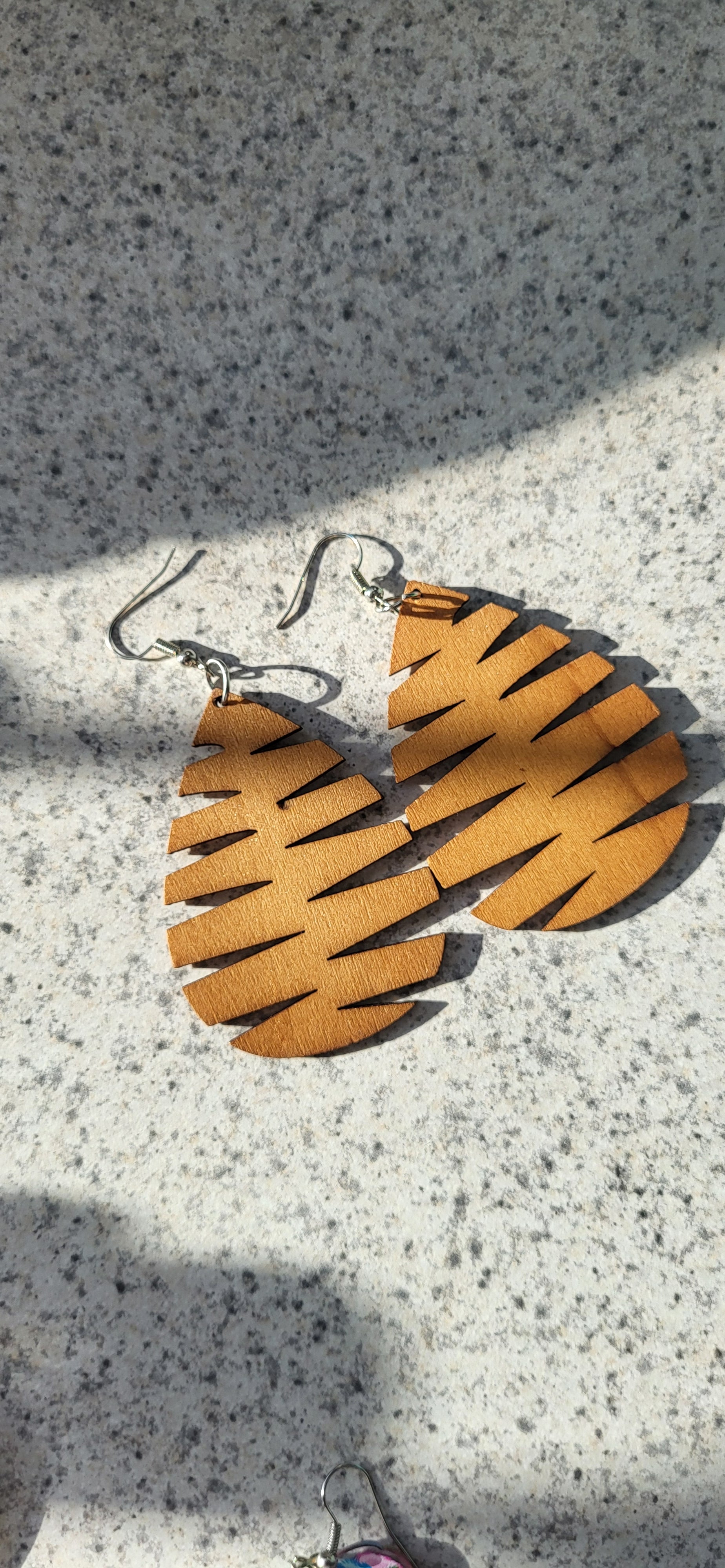 African retro earrings