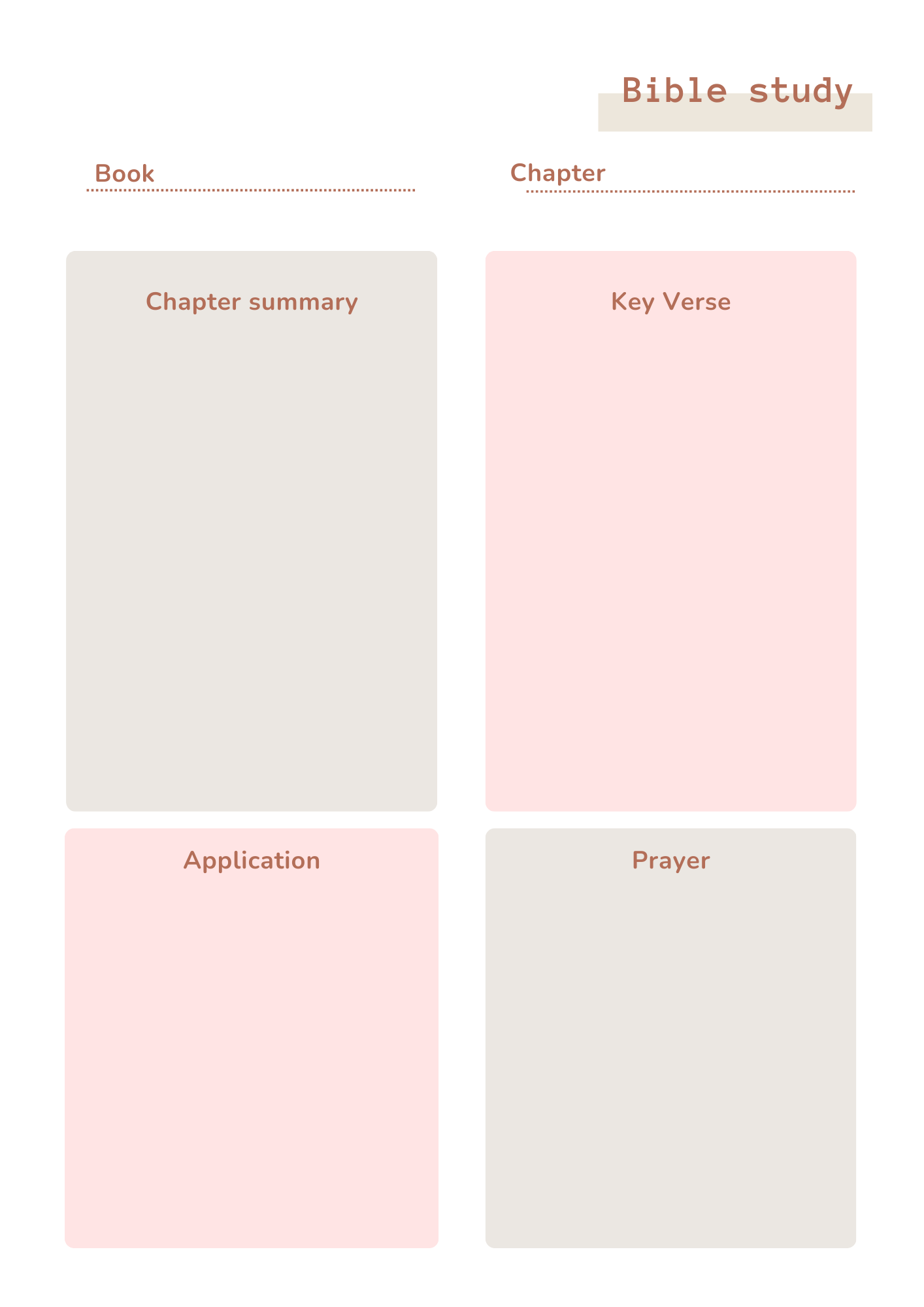 Beginner's Bible Study Guide – Easy Step-by-Step Study